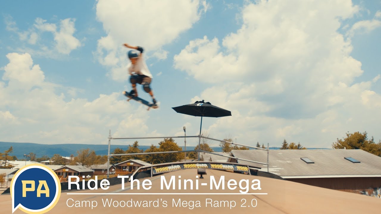 Ride The Mini-Mega at Camp Woodward