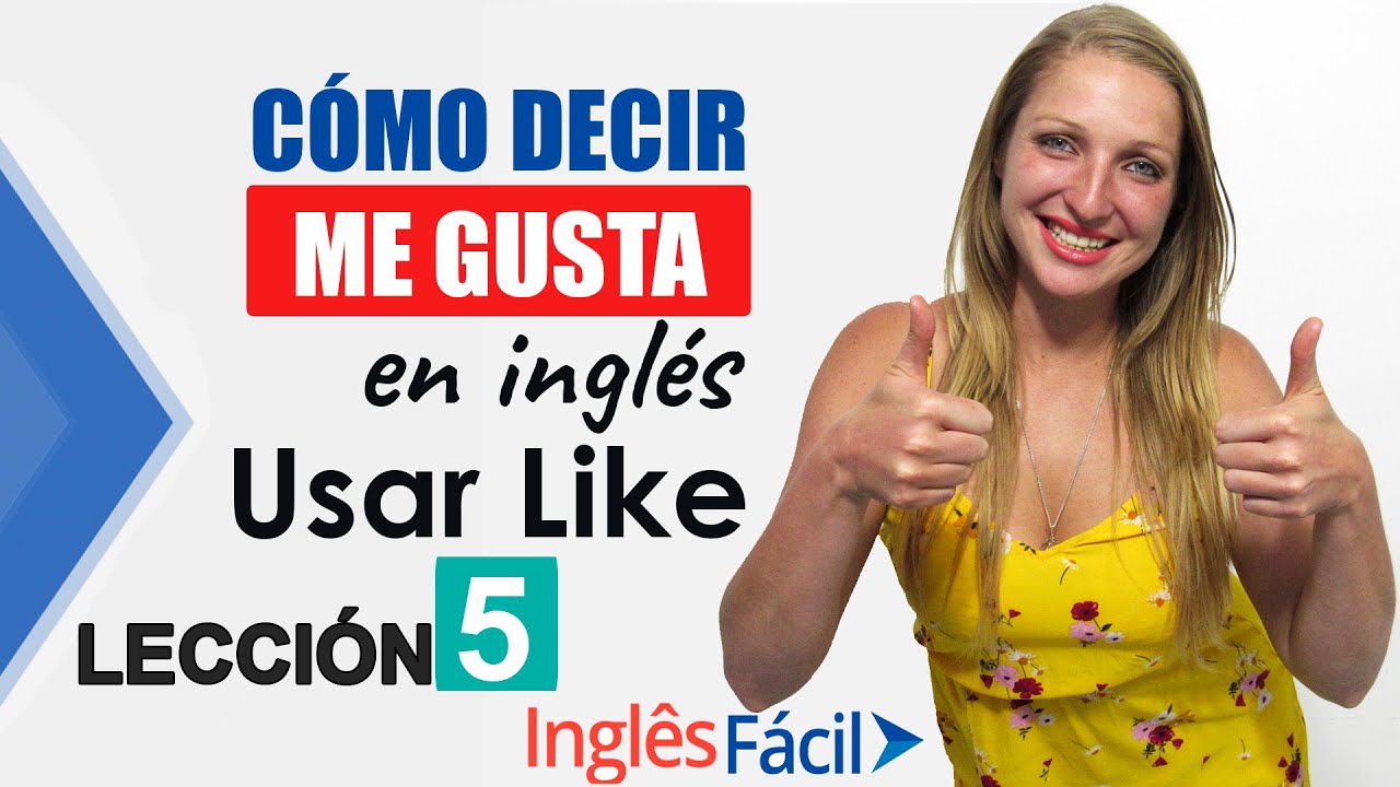 Curso De Ingles 🇺🇸 Cómo decir me gusta👍 en Inglés| Preguntas con DO/DOES (Lección 5)✔