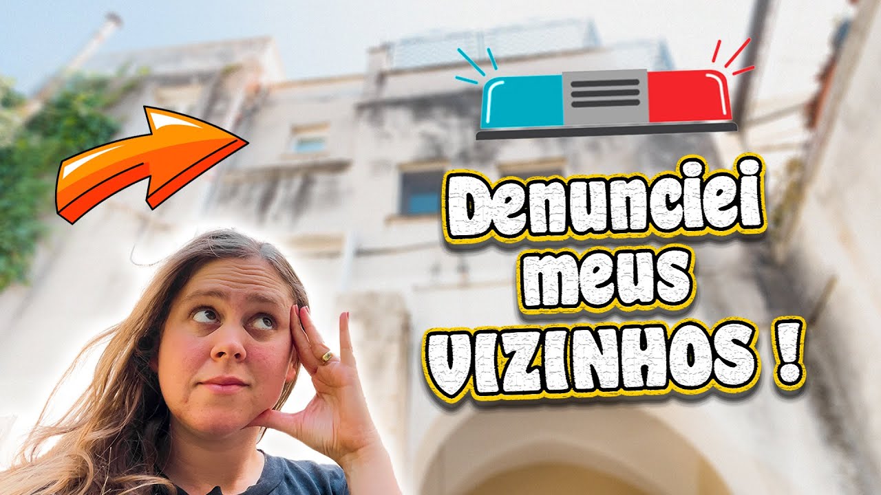 Tive que denunciar meus vizinhos: inaceitável o que está acontecendo!