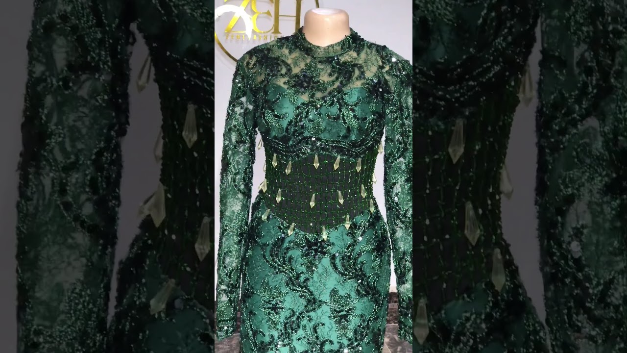 Classy beaded corset lace dress. Bust caged perfectly.