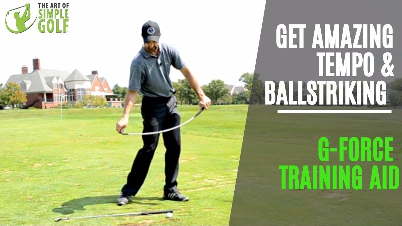 Golf | Get Amazing Tempo Golf Swing Drill and BallStriking | The G-Force Training Aid