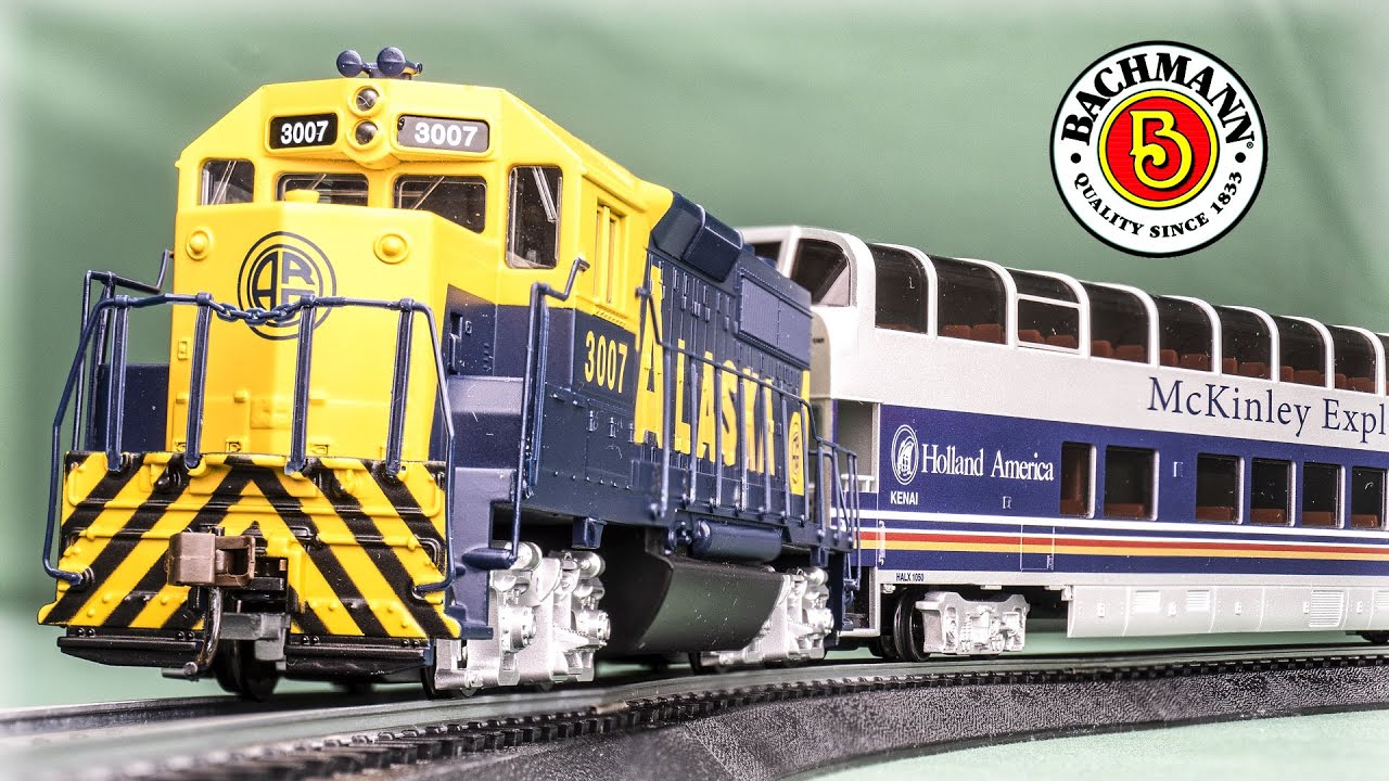 Bachmann HO-Scale McKinley Explorer Electric Model Train Set Unboxing & Review