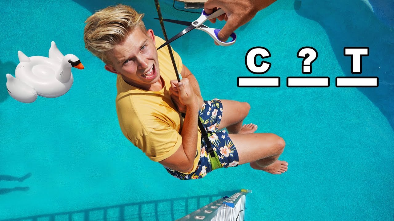 DONT Guess the Wrong Letter!! *EXTREME HANGMAN IRL CHALLENGE*