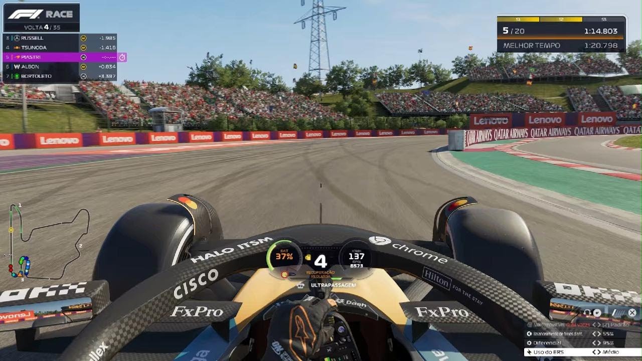 GP Hungria - AI 100 - Sem assistência