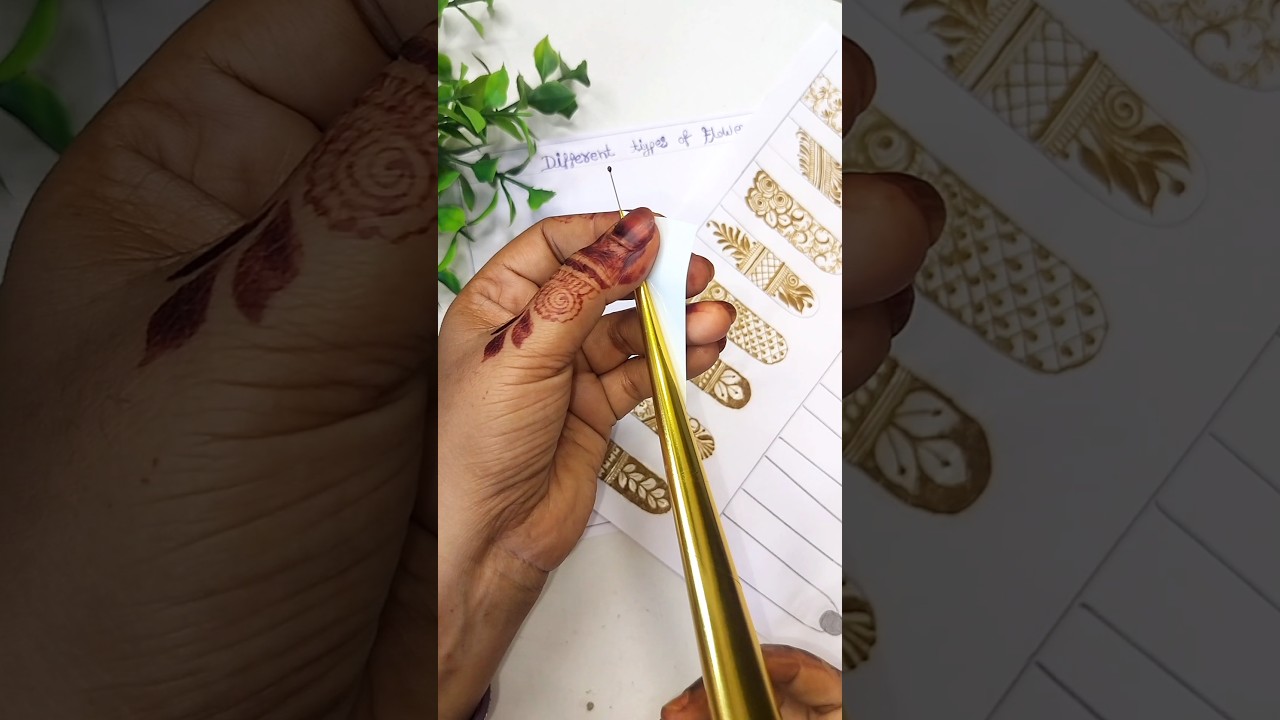 Easy tips for beginners ✨ #tutorial #mehndi #youtubeshorts #viralvideo