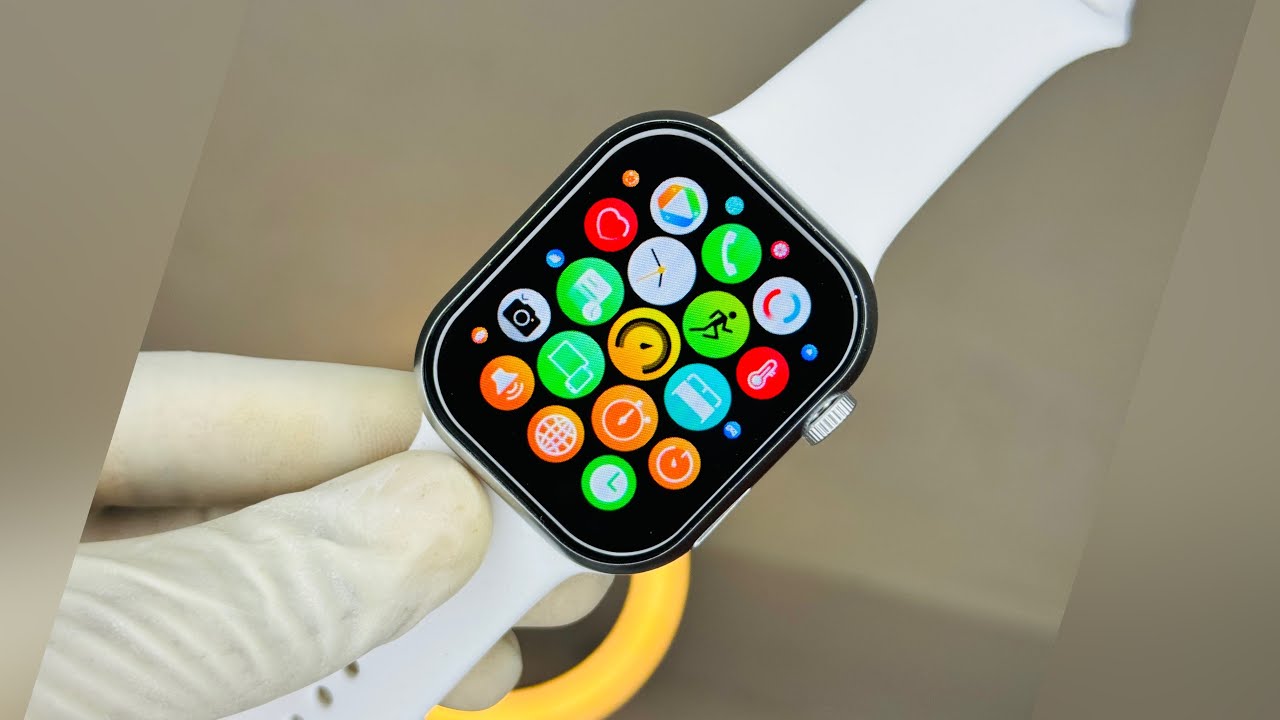 New KW7 MAX SmartWatch Series 9 UNBOXING✅ *Silver*