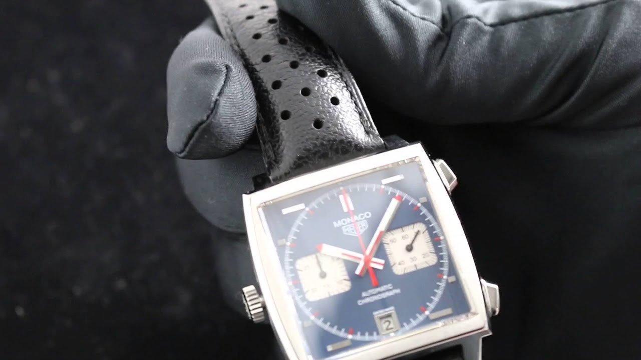 (TAG) Heuer Monaco 2009 Steve McQueen Limited Edition Luxury Watch Review
