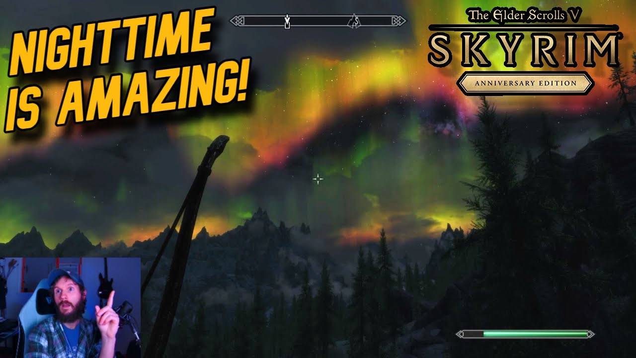 Skyrim at Night is Pure Magic!