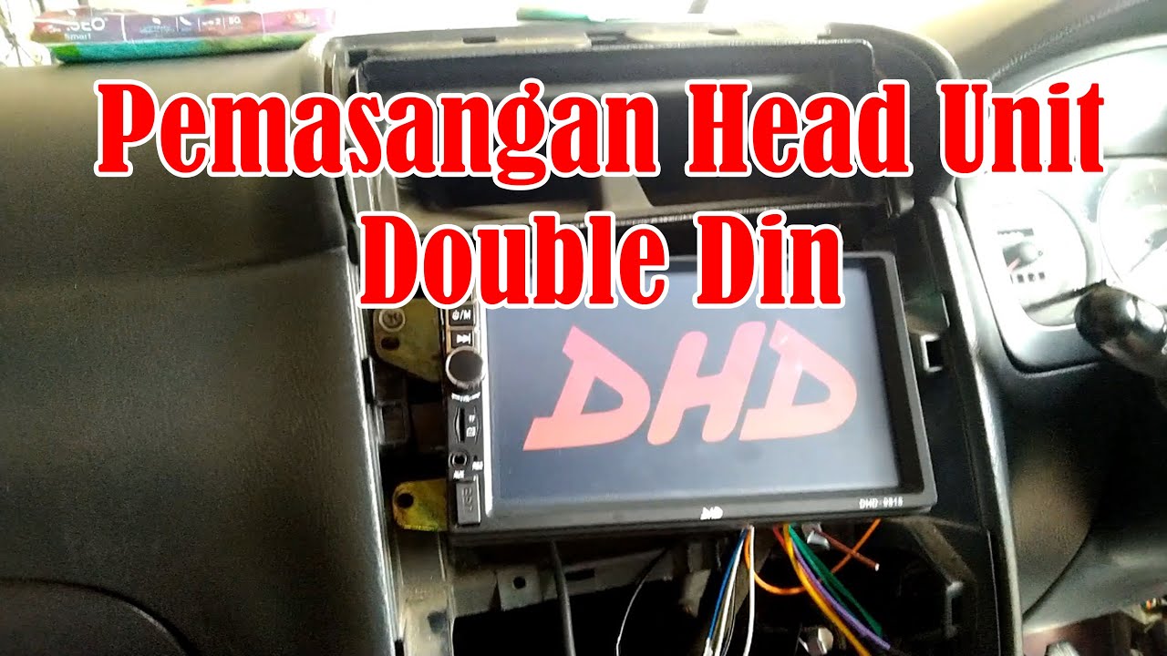 Cara Pemasangan Head Unit Double Din  Pada Mobil Avanza