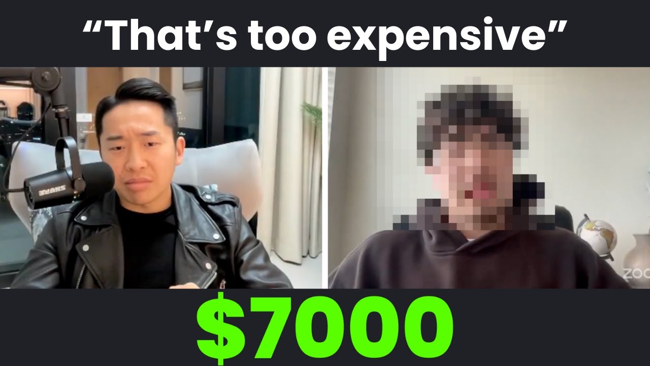 $228k/year closer handling competitor & fear objections LIVE