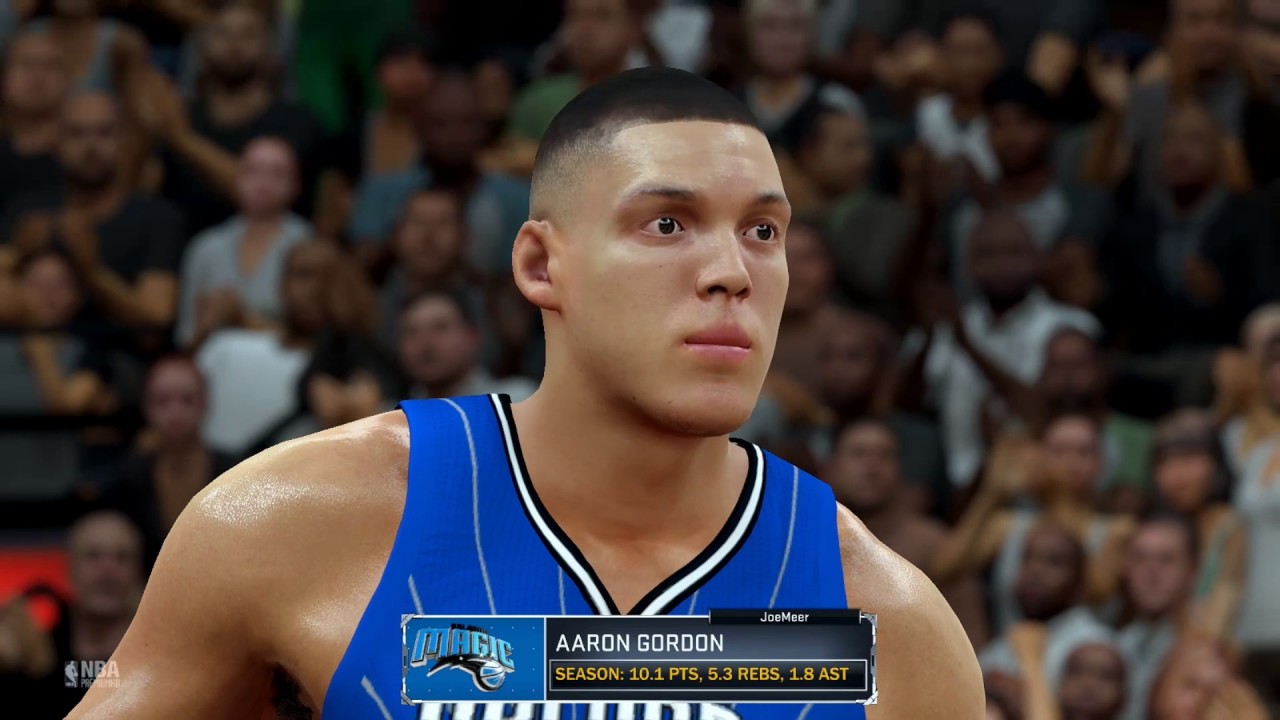 Aaron Gordon Slam Dunk Contest - NBA 2k17 All-Star Game PC Gameplay