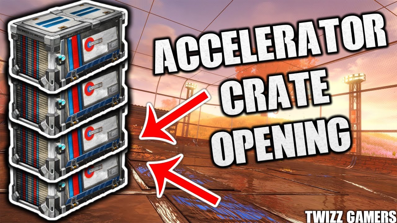 Rocket League: Crazy Accelerator CRATE OPENING !!!!!!! 🔥🔥🔥 NEW Autumn update