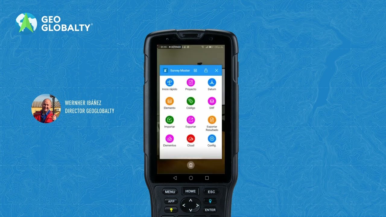 Video Tutorial Uso de Mapa Base en Survey Master