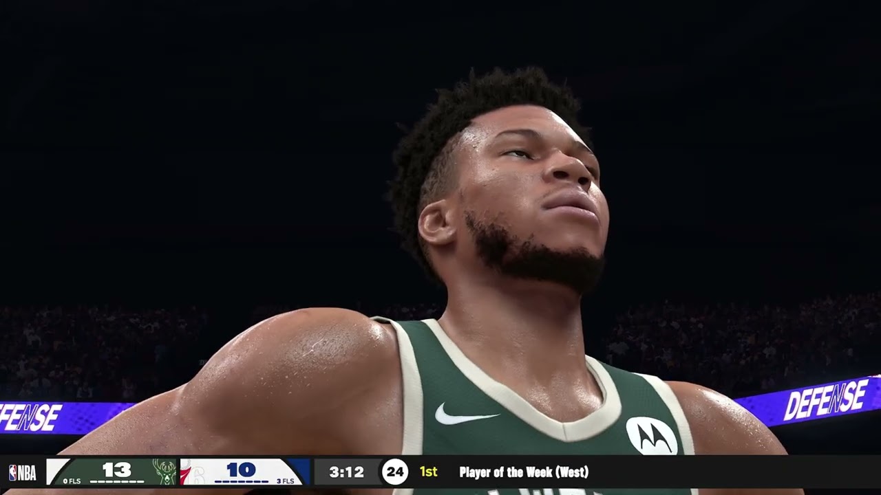 NBA 2K26 Gameplay: Milwaukee Bucks vs Philadelphia 76ers - (Xbox Series X) [4K60FPS]