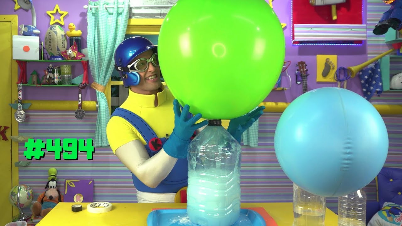 Experimento com balões | Experiência para crianças | Vídeo educativo infantil | Mundo de Kaboo