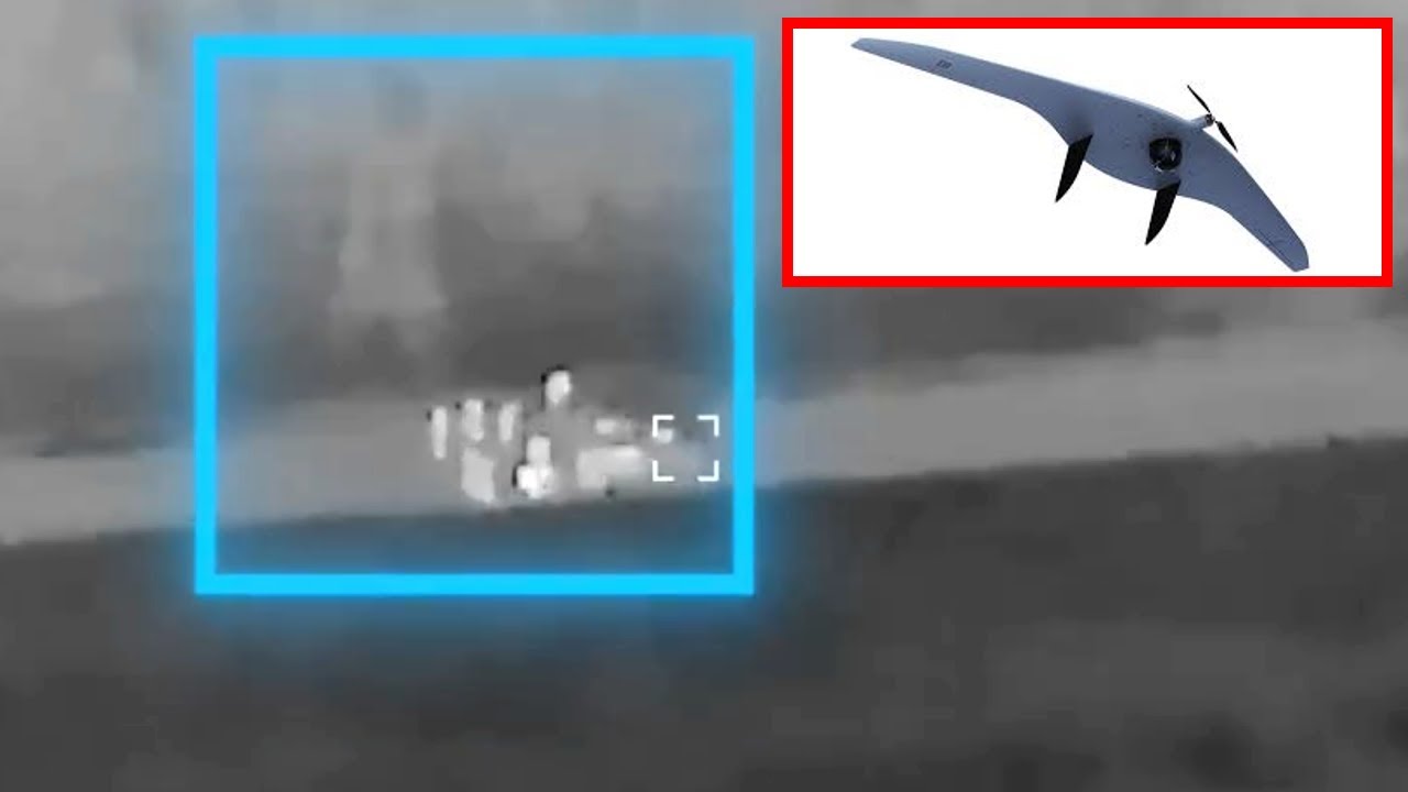Switchblade 600 Hit Supercam Drone Operator Van With Several Operators