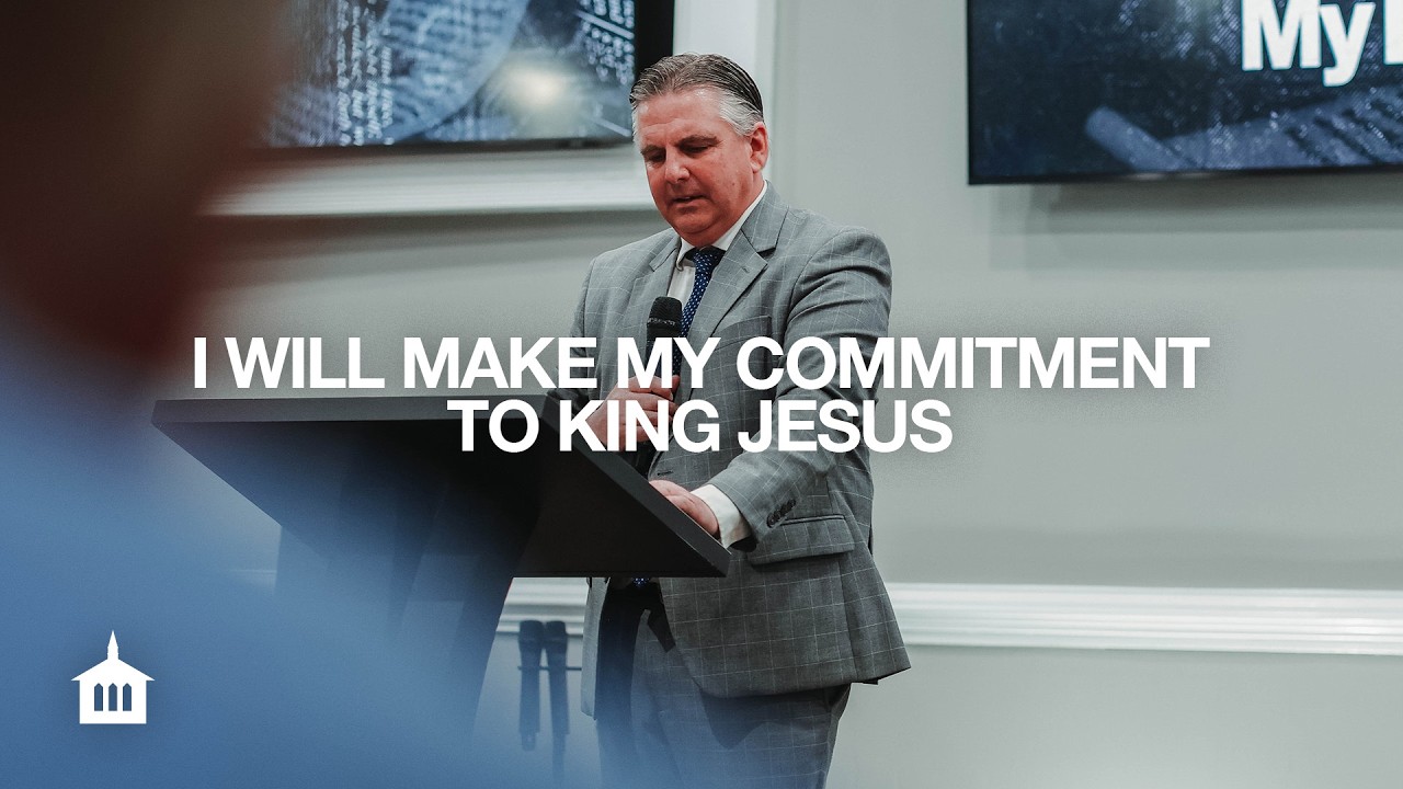 I Will Make My Commitment To King Jesus | Luke 2:25-38 | Pastor Shawn Garnett