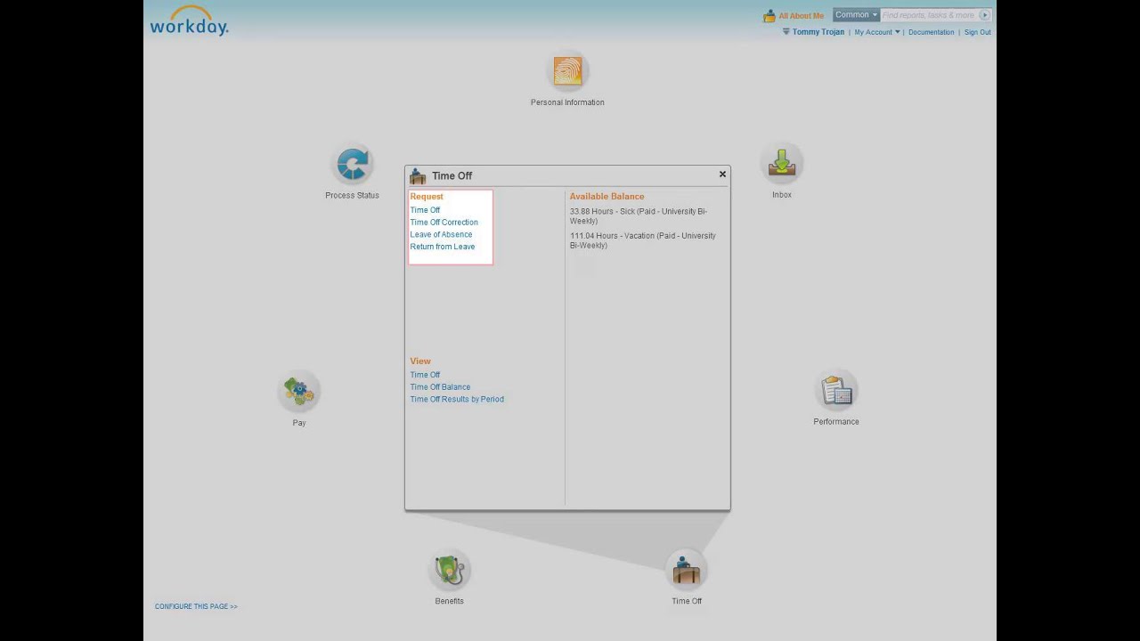 Overview of the Time Off Worklet
