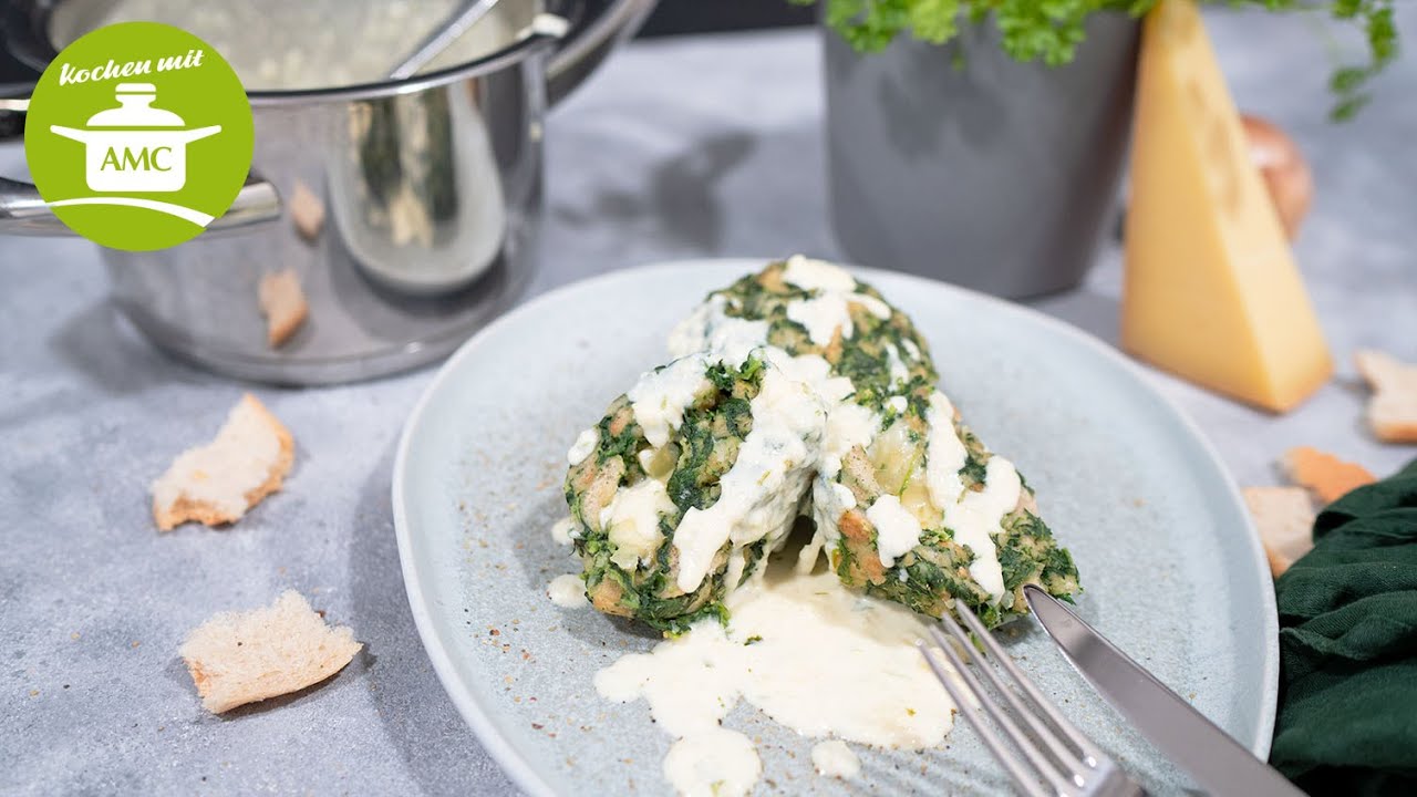 Spinatknödel mit AMC
