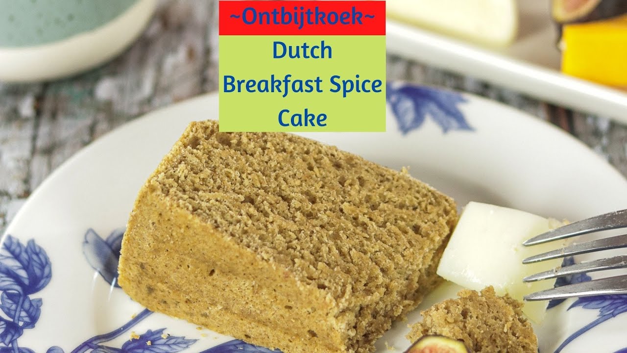 Ontbijtkoek - Dutch Breakfast Spice Cake