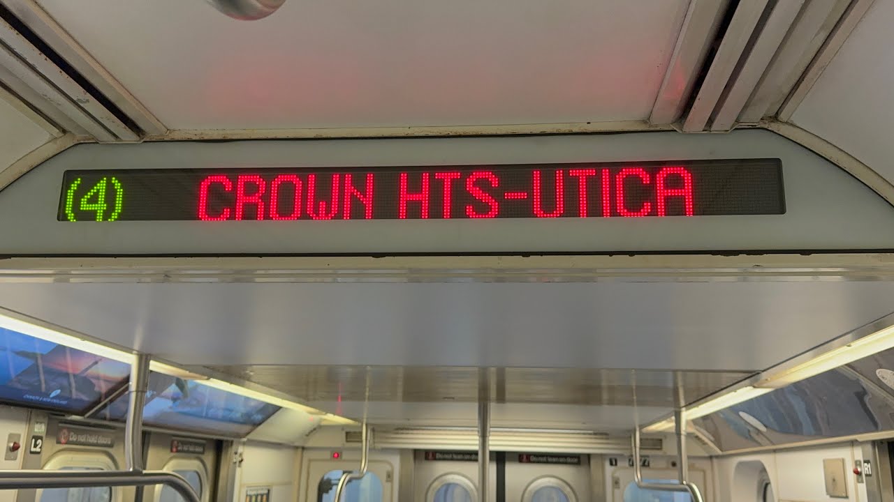 IRT Lexington Av Express: R142A (4) Train [Woodlawn to Crown Heights-Utica Av #3]