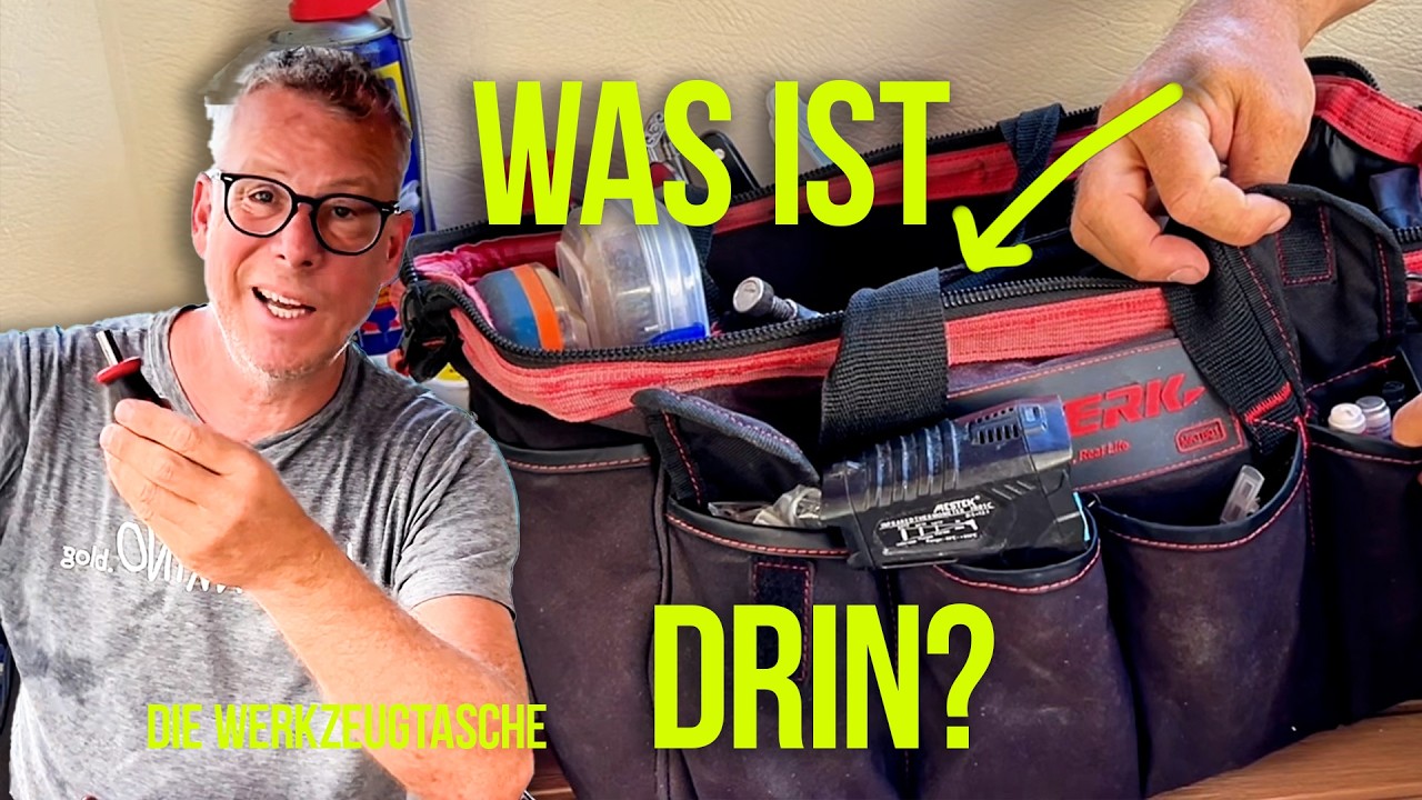 Die perfekte Werkzeugtasche? Mein ehrlicher Bord-Check!