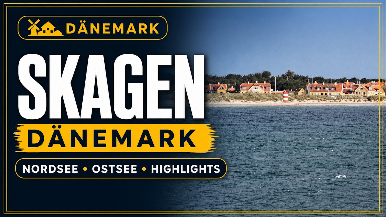 Skagen Dänemark Hier kommen Nordsee und Ostsee zusammen