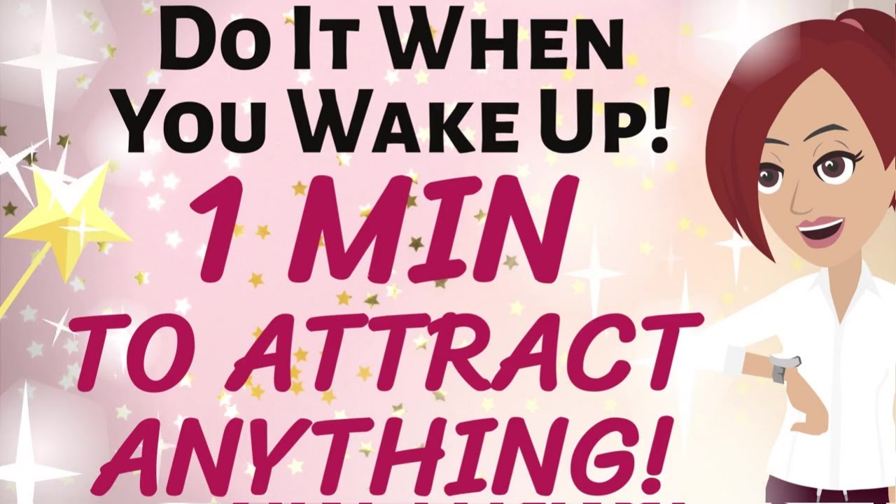 Abraham Hicks ✨ DO IT WHEN YOU WAKE UP! 1 MINUTE FOR A MAGICAL DAY!🌠🎉✨ Law of Attraction
