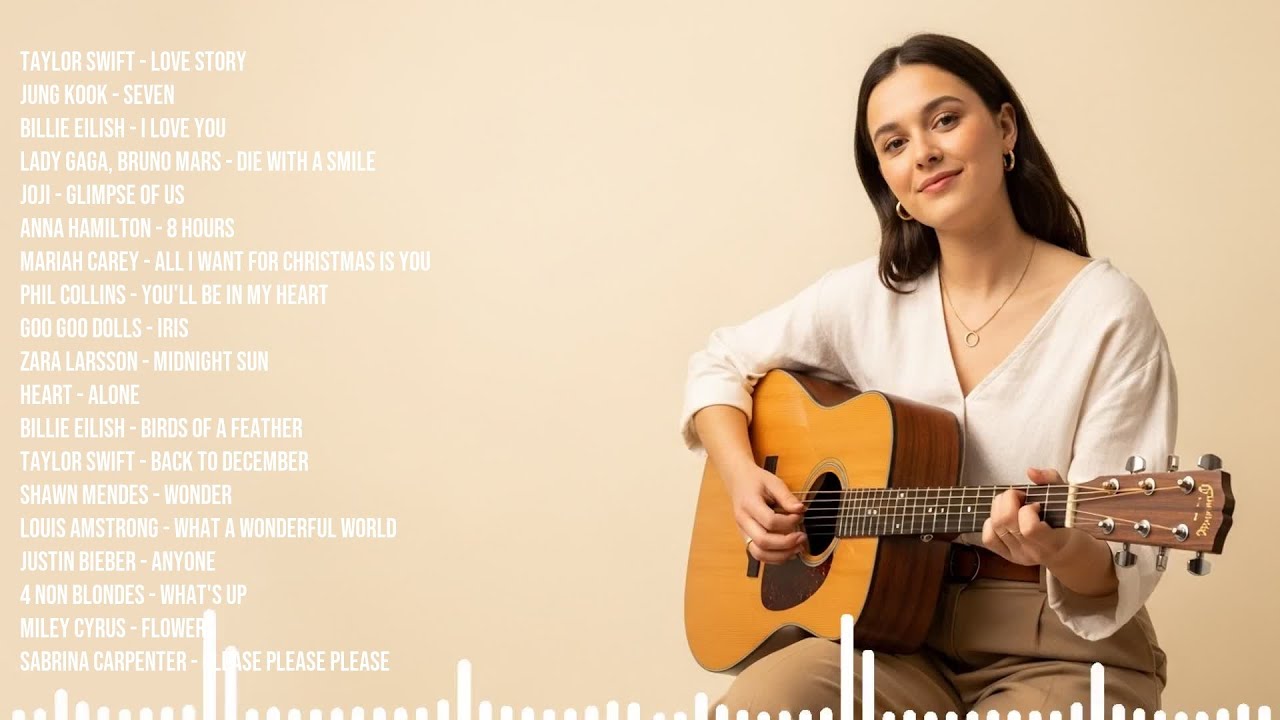 Best Viral Acoustic 2026 | TikTok Love Playlist | Taylor Swift, Jung Kook, Billie Eilish