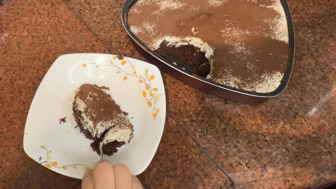 كيك الموكا ☕️ احلى من الجاتوه بمليون مره 🍰
