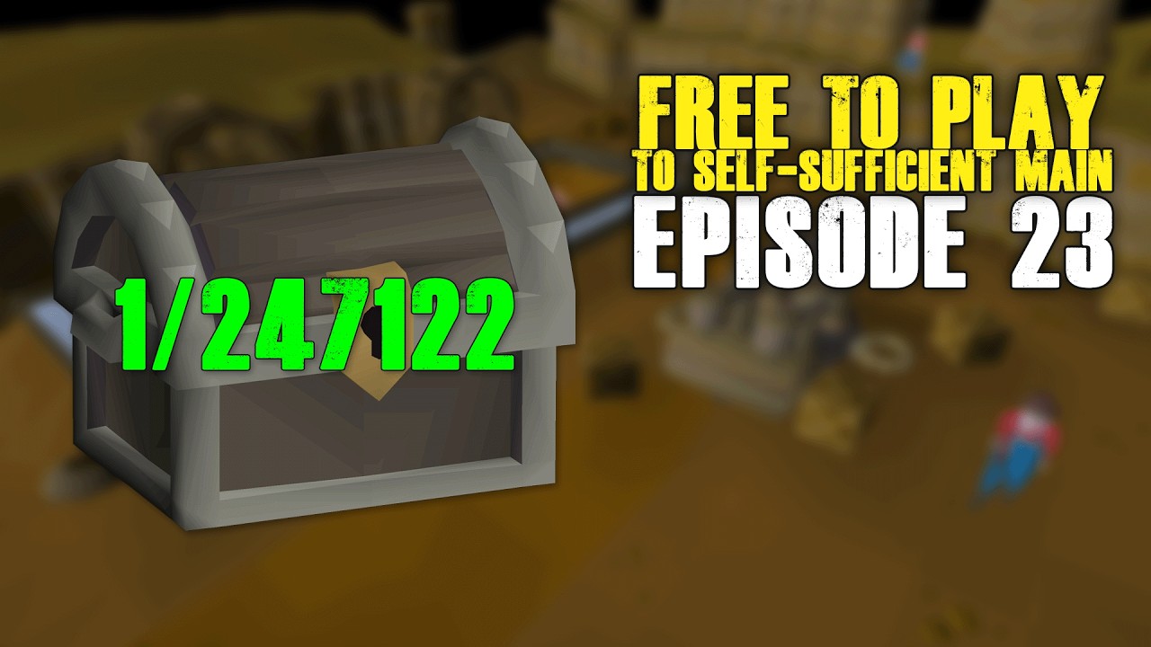 1 in 247211 chance!!! Episode 23 F2P To Self-Sufficient Main Episode #23(Runescape Progress Series)