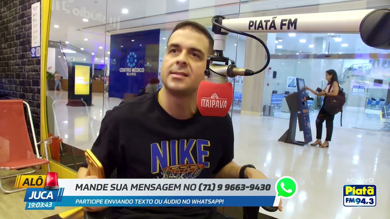Alô Juca na Piatã FM • AO VIVO | Quarta | 04.03.26