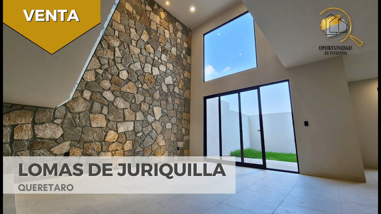 LOMAS DE JURIQUILLA QUERETARO | $8,100,000 | Rec en Pb | Doble altura | Roof ⬇️