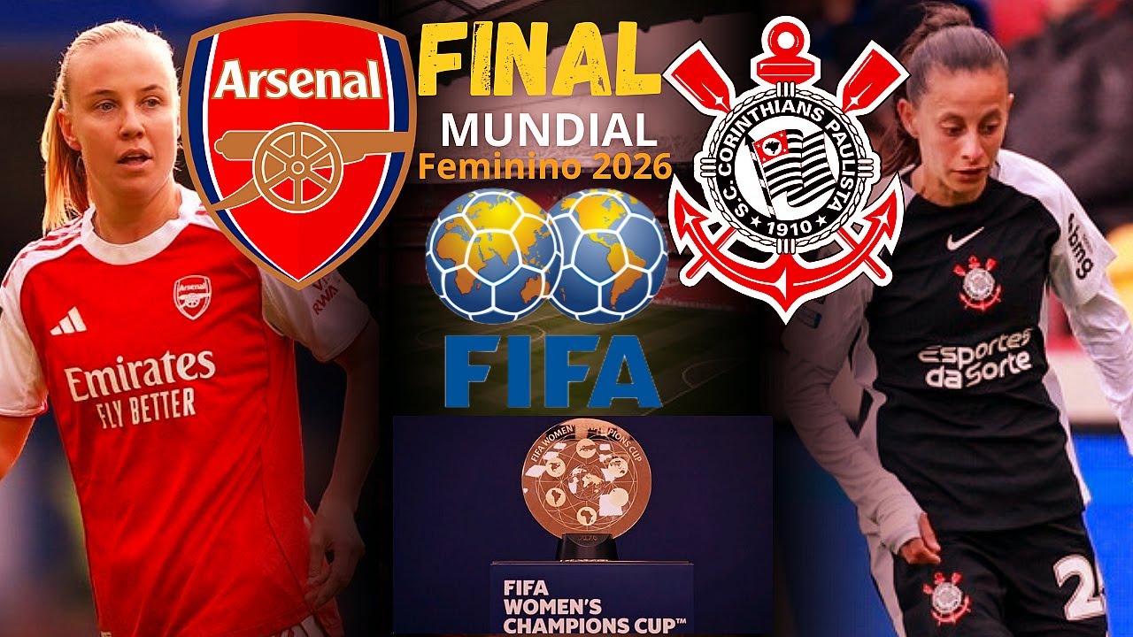 🚨Agora É FINAL| Mundial FEMININO FIFA 2026 Corinthians x Arsenal Inglaterra|