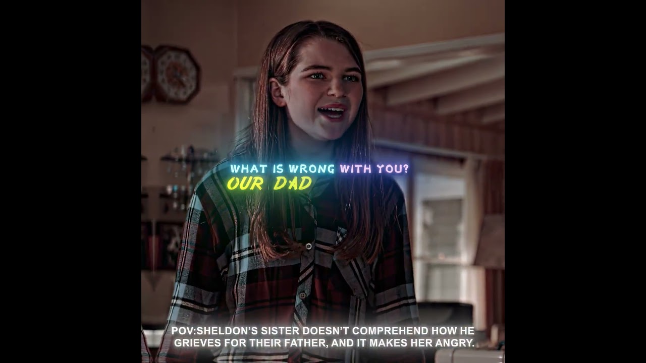 ⟪Молодой Шелдон 🧠⟫Надеюсь, он знал, как сильно я его любила. #редактирование #шроты