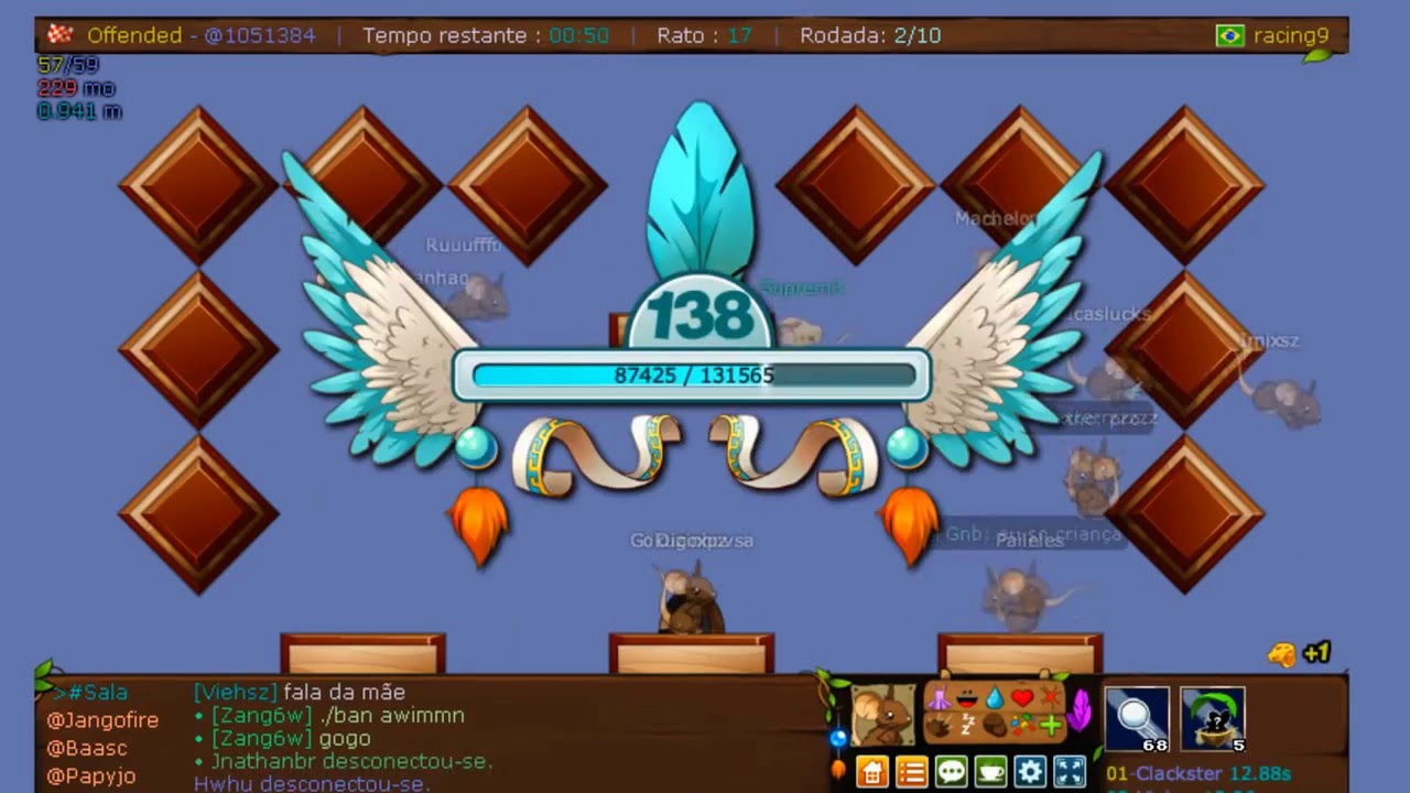 100 FIRST em C&acirc;mera R&aacute;pida 2 no TRANSFORMICE ! (Clackster TFM)