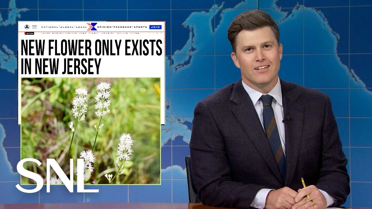 Weekend Update: 40th Anniversary of NBC Logo, Rare Flower Only Exists in New Jersey - SNL
