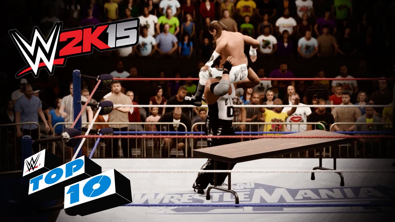 Tumultuous Table Moments - WWE 2K15 Top 10