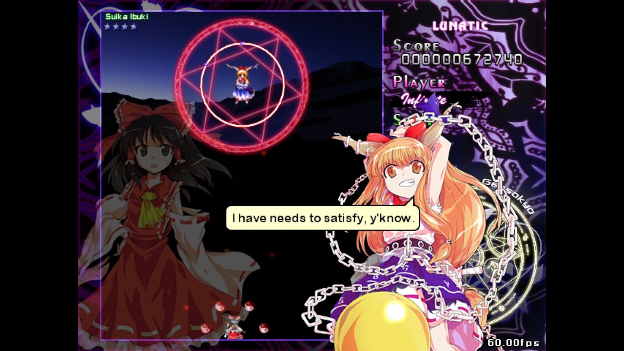 Gathering The Power Of Zoujou-Ten (Touhou Danmakufu)
