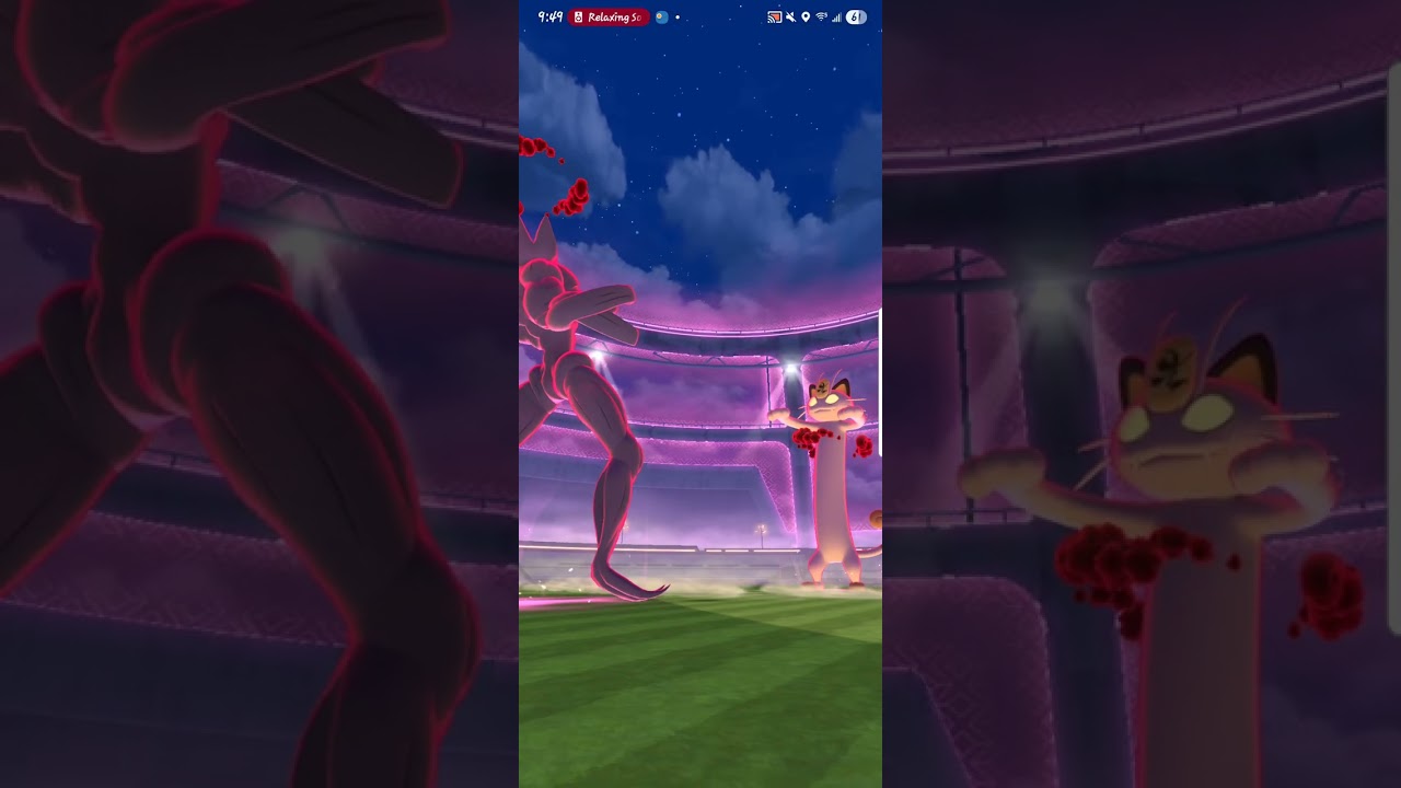 GigantaMax Meowth caught