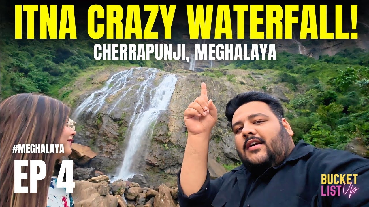 Aise Waterfalls India Mein?! Meghalaya Ne Hila Diya 😱 | EPIC Roadtrip!