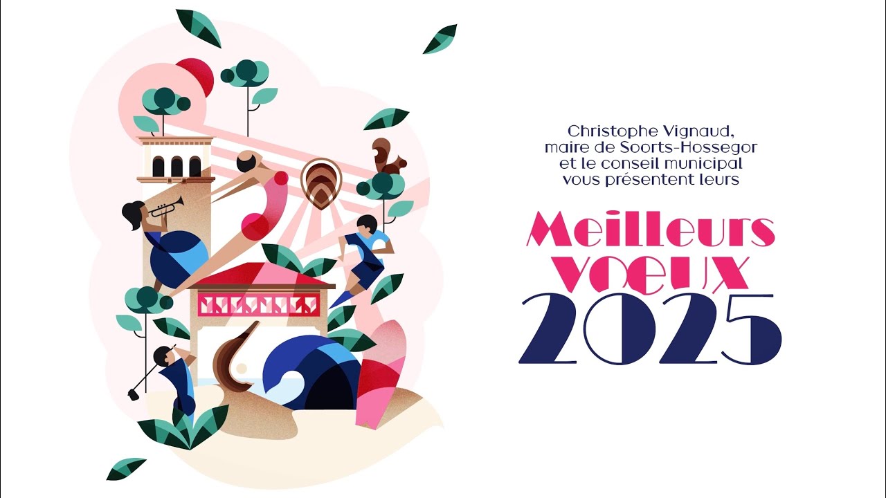 Les vœux 2025 de Christophe Vignaud, maire de Soorts-Hossegor
