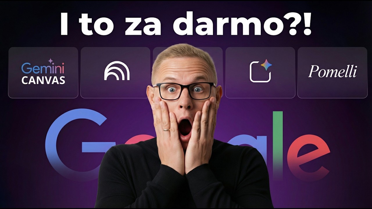 Przetestowałem 5 DARMOWYCH AI od Google [ Lepsze niż płatne ]