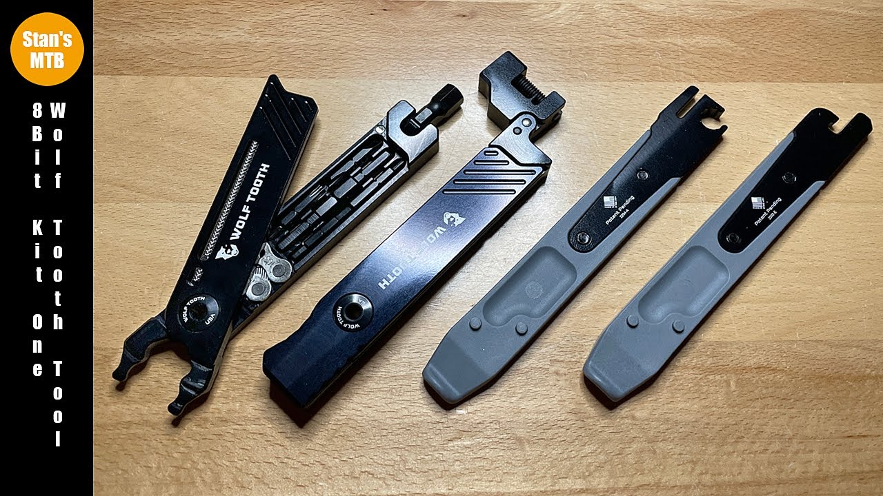Wolf Tooth 8-Bit Kit One with Tire Lever Brake Tool / The Amazingly Light and Compact MTB Tool Set!!