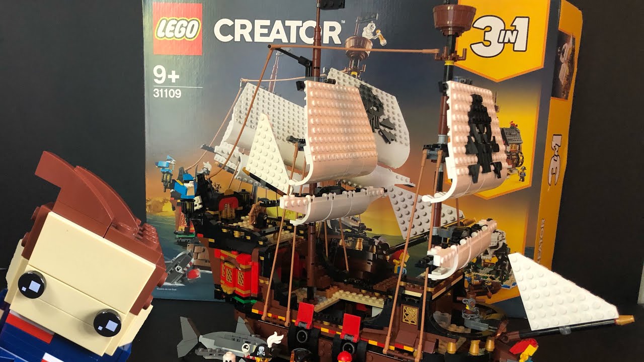 Recenzja LEGO Creator 3 w 1 31109 Statek Piracki