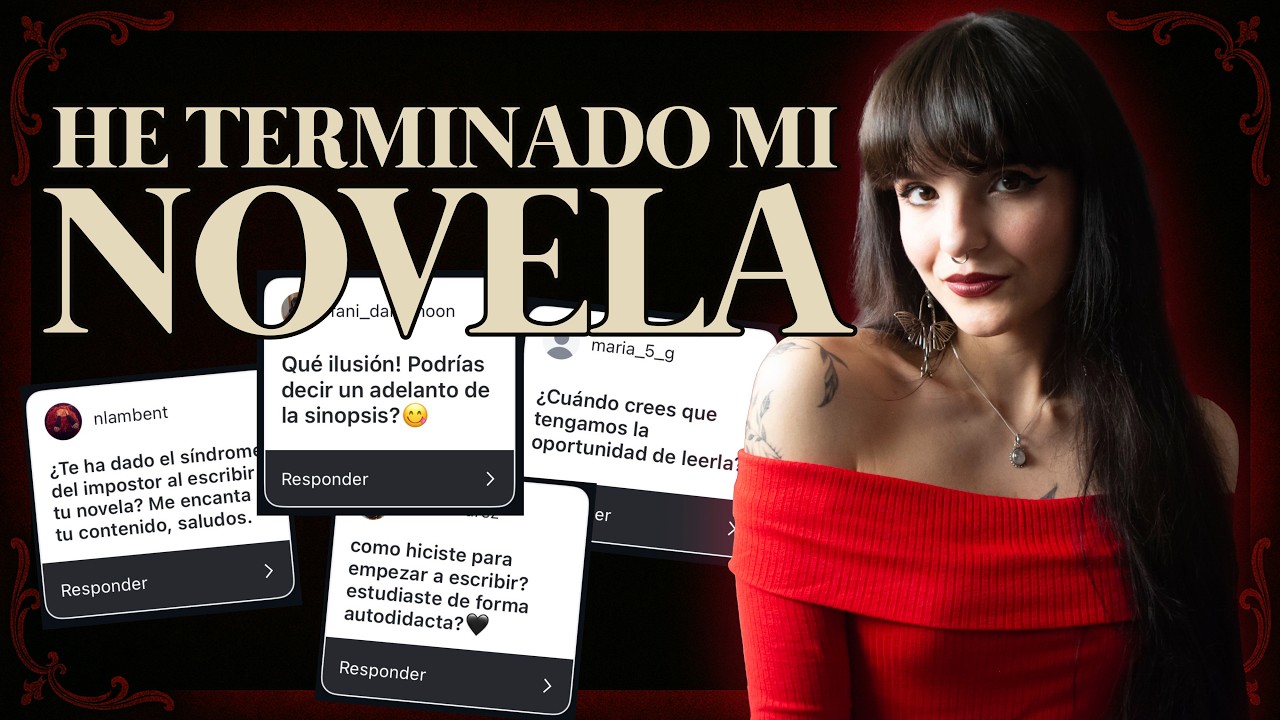 ¡HE TERMINADO MI NOVELA! 🖋️ Q&A: cómo la escribí, dudas y proceso creativo | moonlight books
