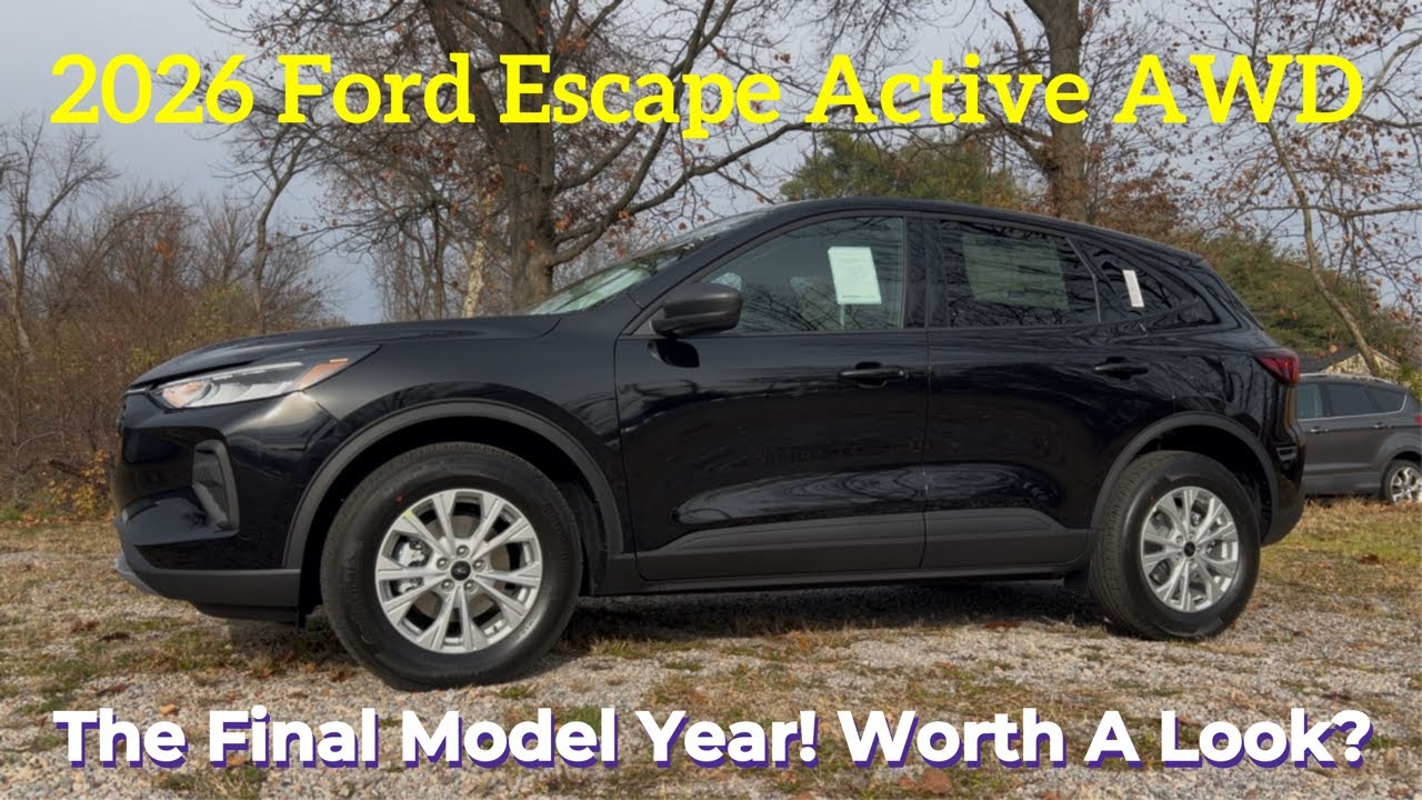 Ford Escape Active AWD 2026 года: стоит ли обратить внимание на базовую комплектацию?