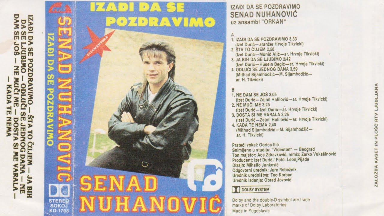 Senad Nuhanović  - Ne dam se još - Četvrti muzički album -1989 - Audio
