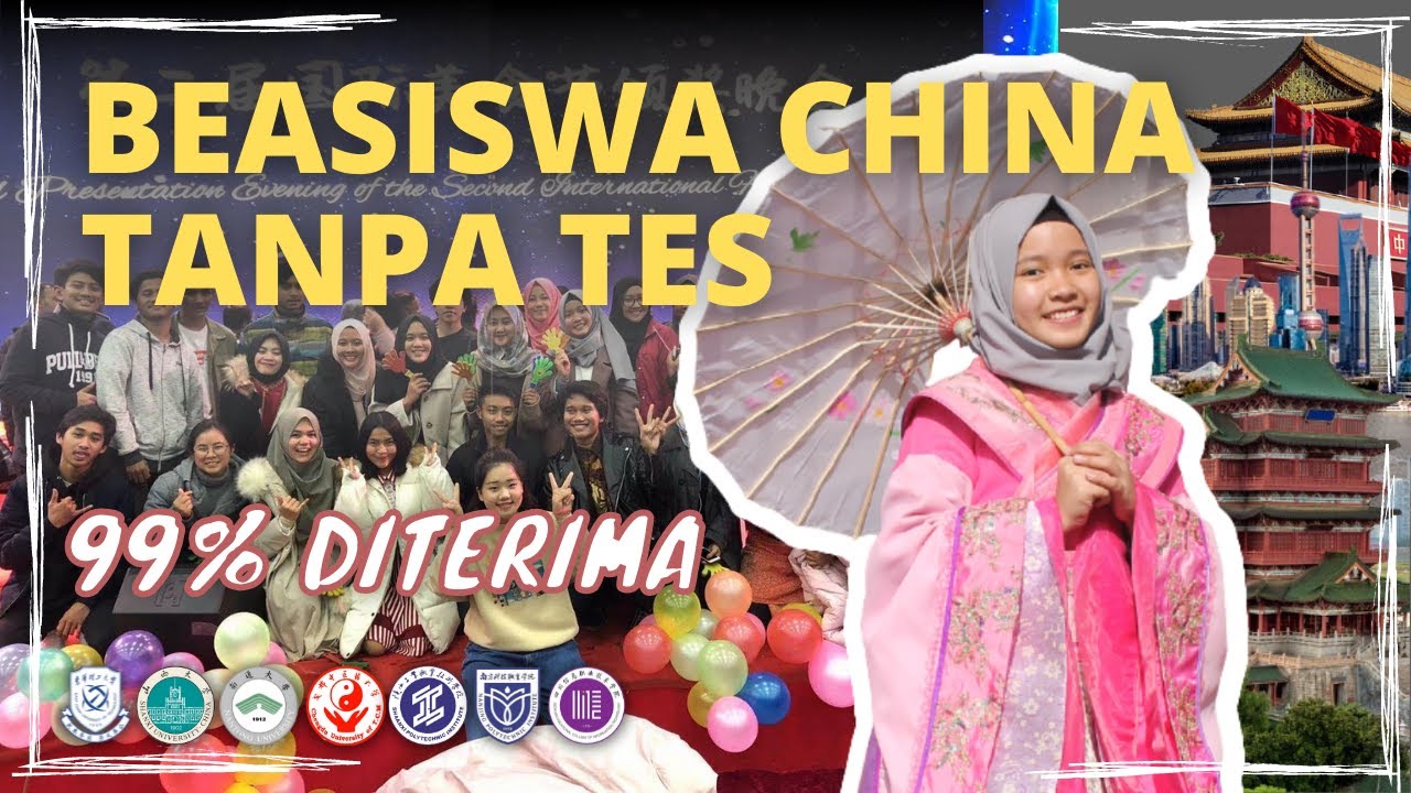 Beasiswa China 99% diterima bersama Yo Education