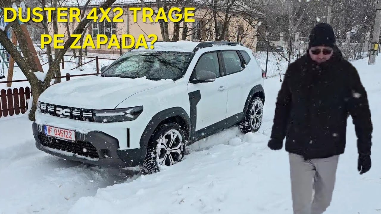 NOUA DACIA DUSTER 1.2 TCE MILDHYBRID,ÎMI PLACE CUM SE COMPORTA PE ZĂPADĂ,DEȘI AM MODELUL 4X2.